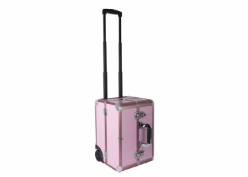 Groom-X Grooming Case Pink Deluxe Portable with wheels - Pink