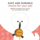 MISOKO Inflatable Football Grey, 15 cm thumbnail