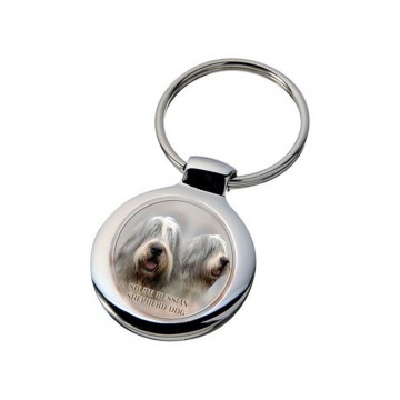 Sydrussisk ovtcharka nøkkelring