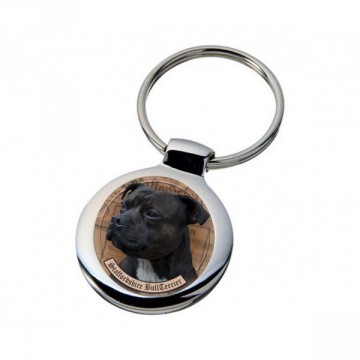 Staffordshire Bull Terrier nøkkelring -2
