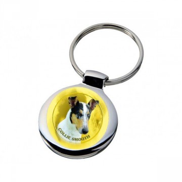 Collie Korthår Nøkkelring -2