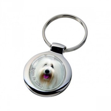 Coton De Tulear Nøkkelring