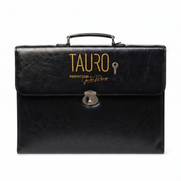 TAURO Faux Leather Scissor Case 30 Scissors, Black