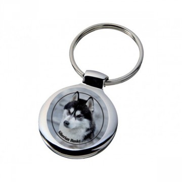 Siberian Husky nøkkelring -2
